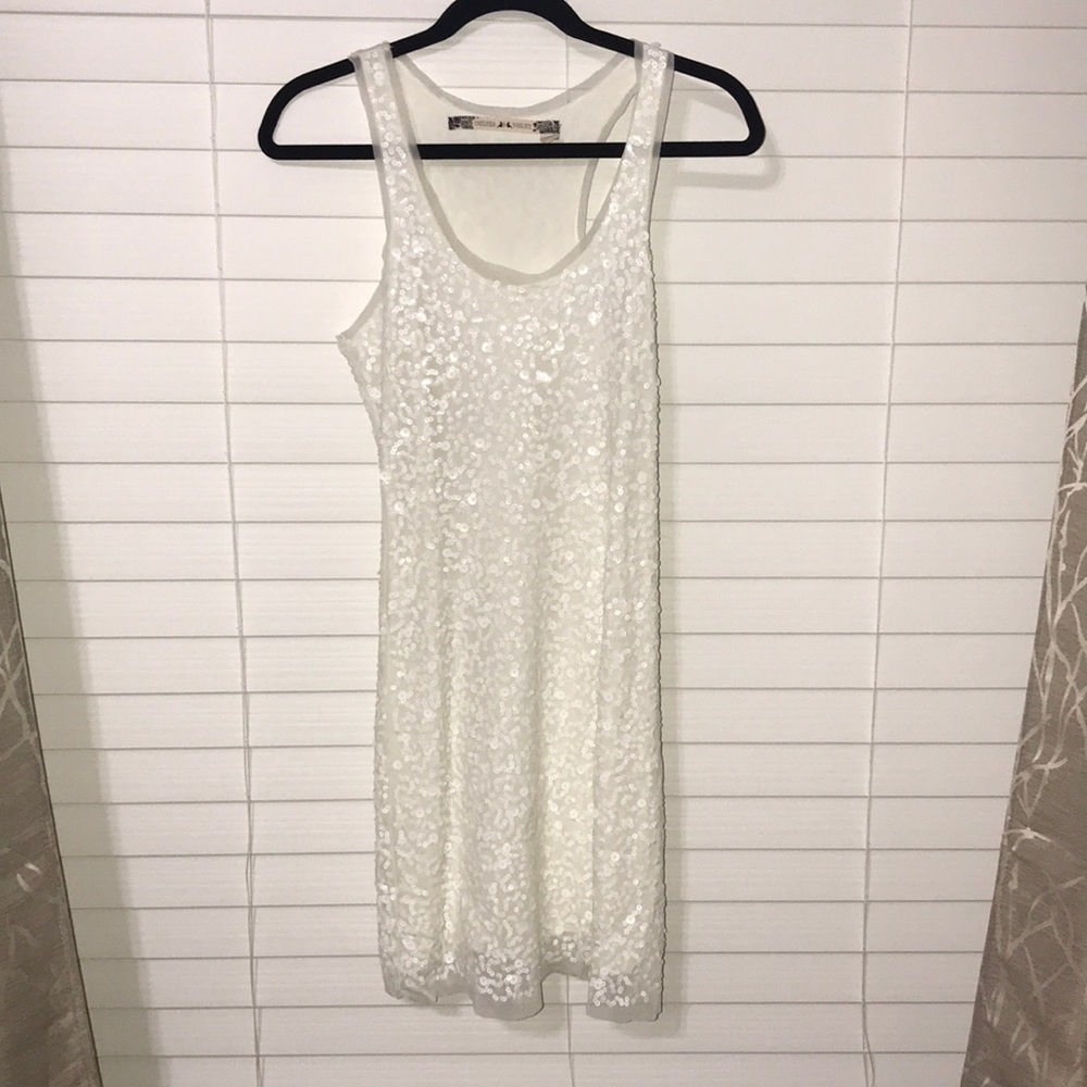 Off White Sequin Chelsea & Violet dress